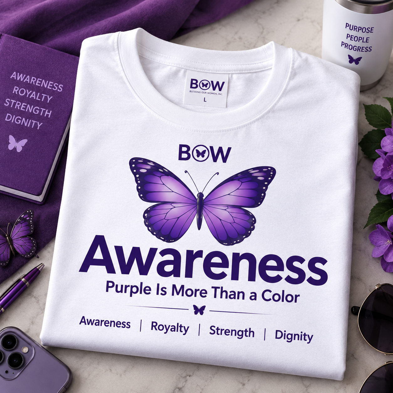 Purple Is More Than a Color Tee